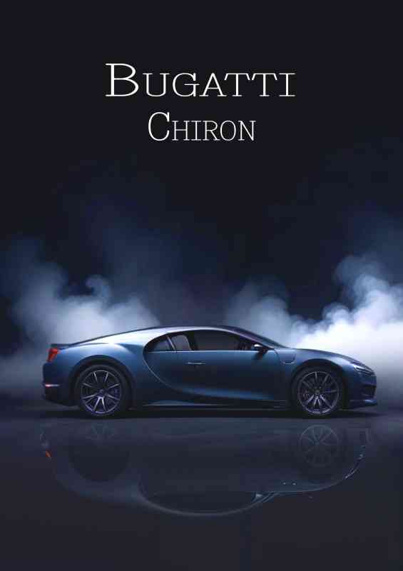 Bugatti chiron style supercar | Poster