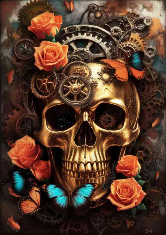 Meticulously crafted artwork that combines elements | Canvas