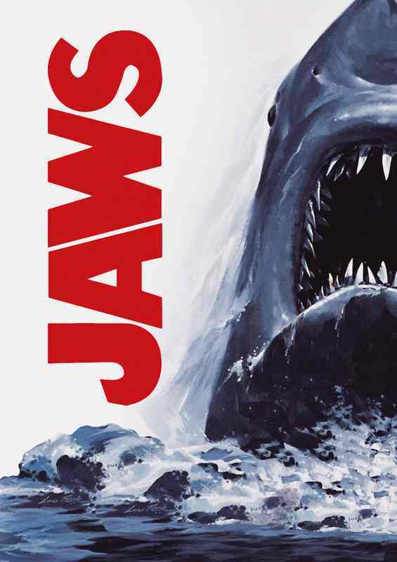 Jaws Iget out of the water | Canvas