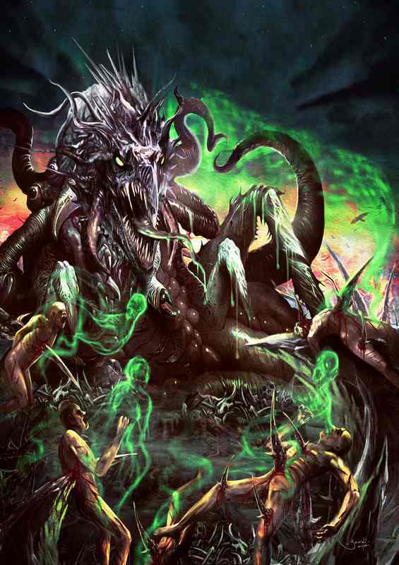 The Escaping ghosts | Di-Bond