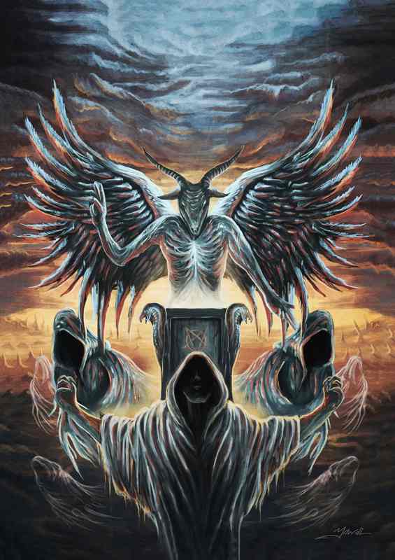 The ghosts have been released | Metal Poster