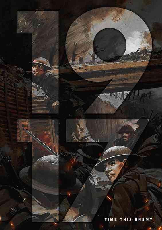 War Movie | Metal Poster