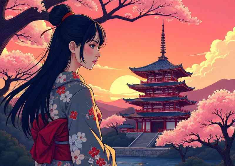 Gesiha going home to village | Di-Bond