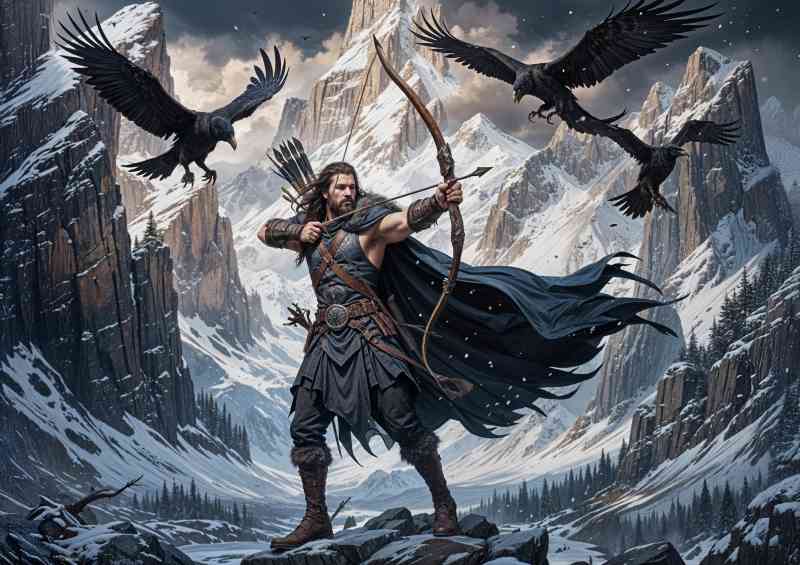 Ullr Norse mythology god winter | Canvas
