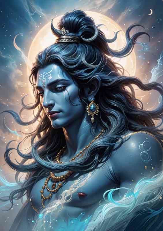 Hindu deity Lord Shiva | Canvas