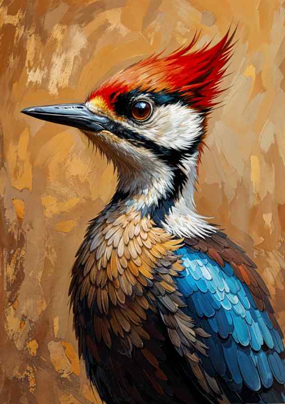 of a woodpecker | Canvas