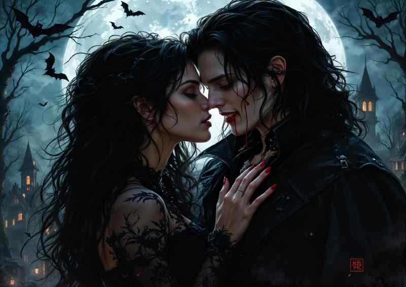 Vampires out at night | Poster