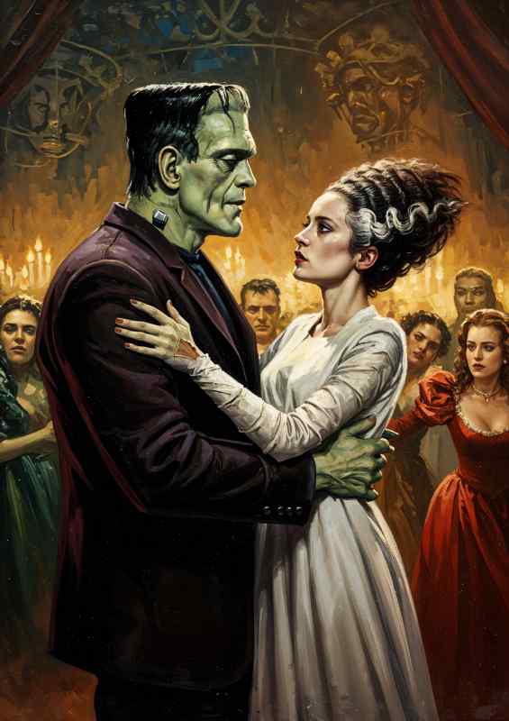 Frankensteins dance at the ball | Poster
