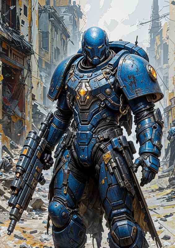 Pacific rim Mech warrior | Canvas
