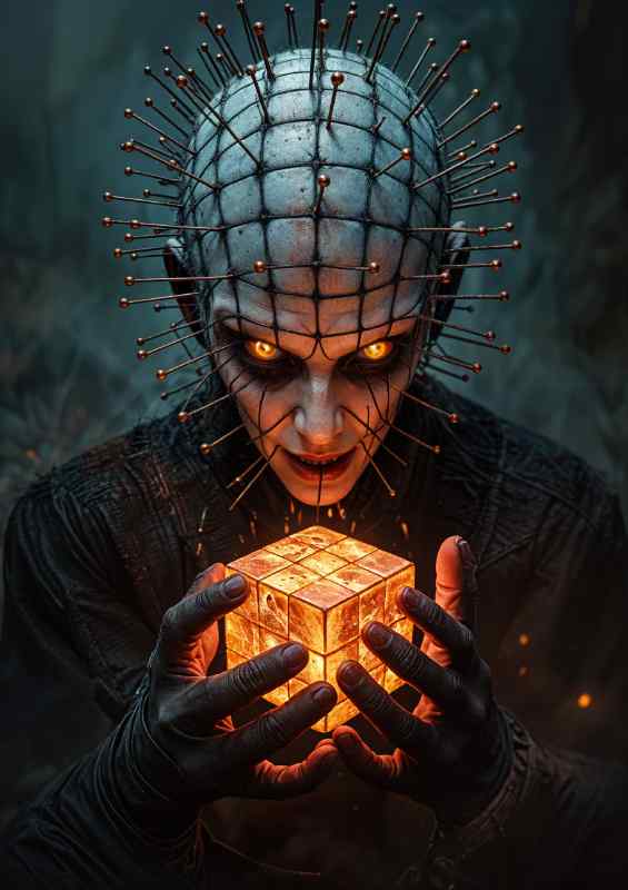 Pinhead style hellraiser | Di-Bond