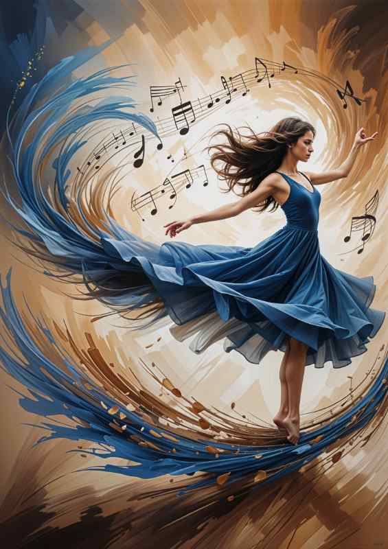 Dancing with music | Di-Bond