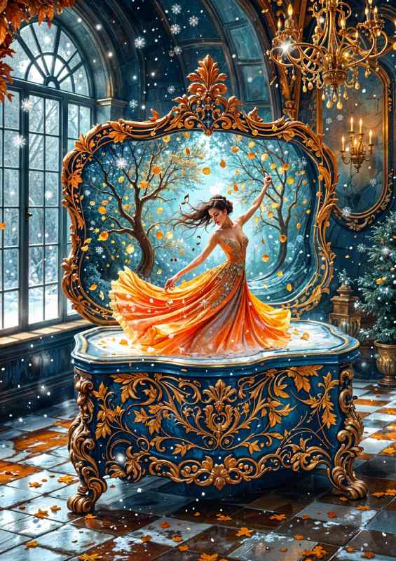 The ornate music box | Canvas