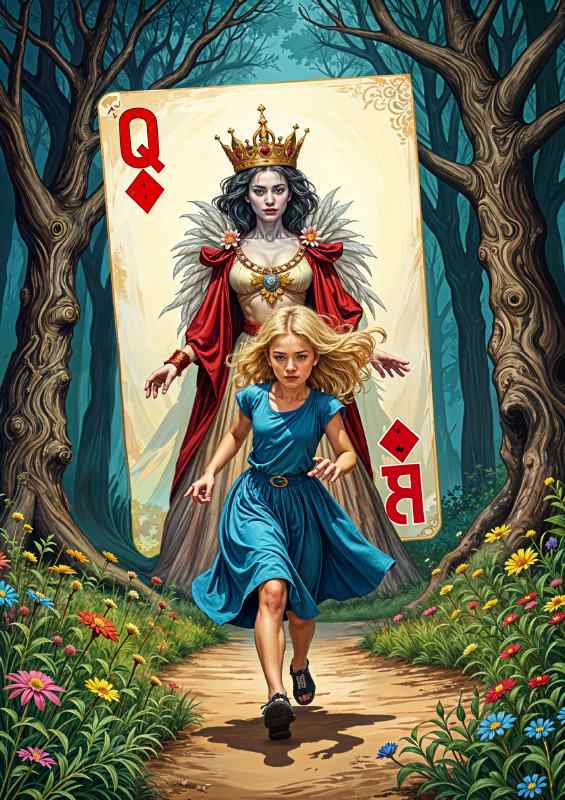 The queen of hearts | Di-Bond