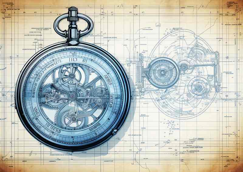 Times Elegant Mechanical Dance pocket marvel | Metal Poster