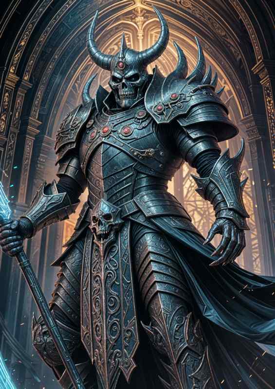 The cosmic lord of darkness | Poster