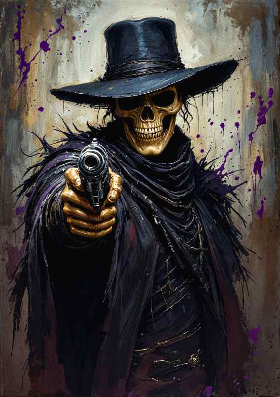 The old cowboy | Canvas