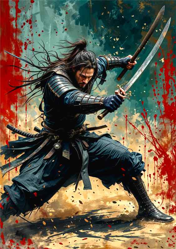Keanu reaves as a master samurai warrior | Poster