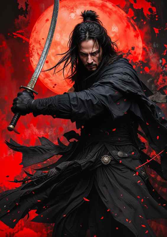 Keanu reaves as a samurai warrior | Di-Bond