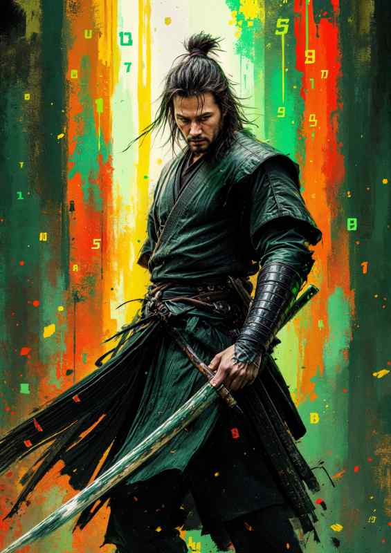 Kenu reaves samurai warrior | Canvas