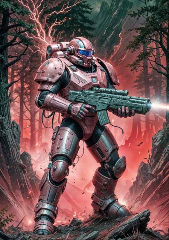 Captain hammer of the guardian task force | Di-Bond