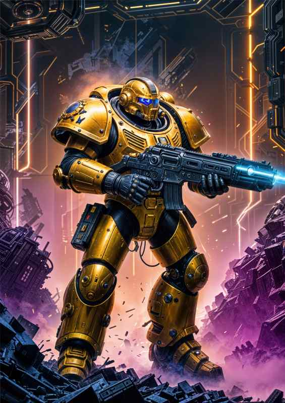 Captain marcus of the guardian task force | Di-Bond