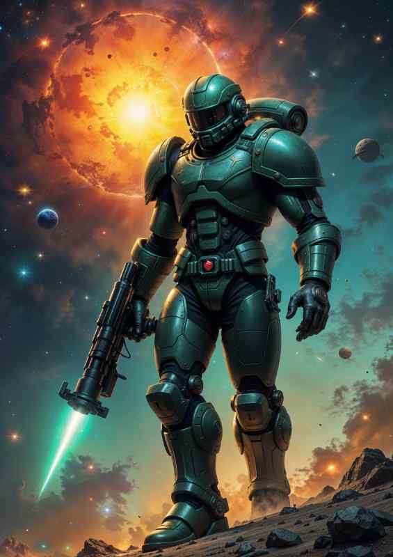 Captain planet of the guardian task force | Metal Poster