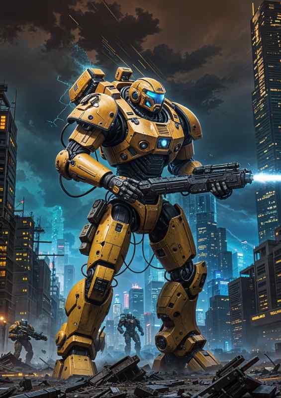 Captain stig of the guardian task force | Metal Poster