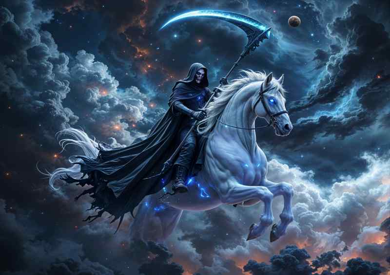 Death in space grim reaper | Di-Bond