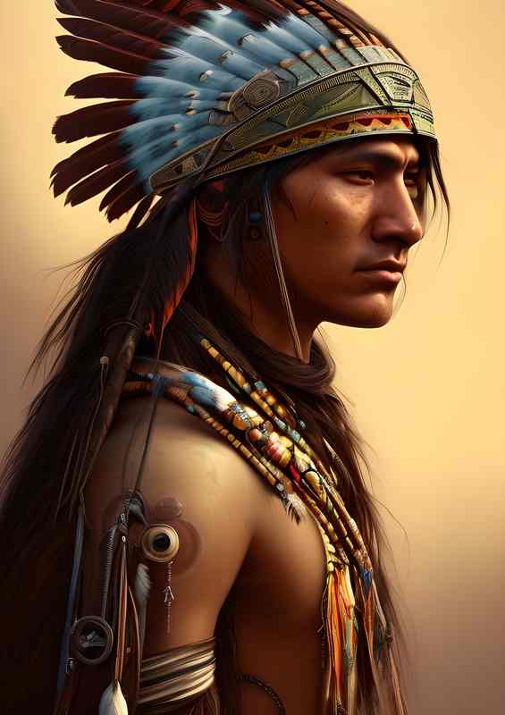 Native American Indian | Canvas