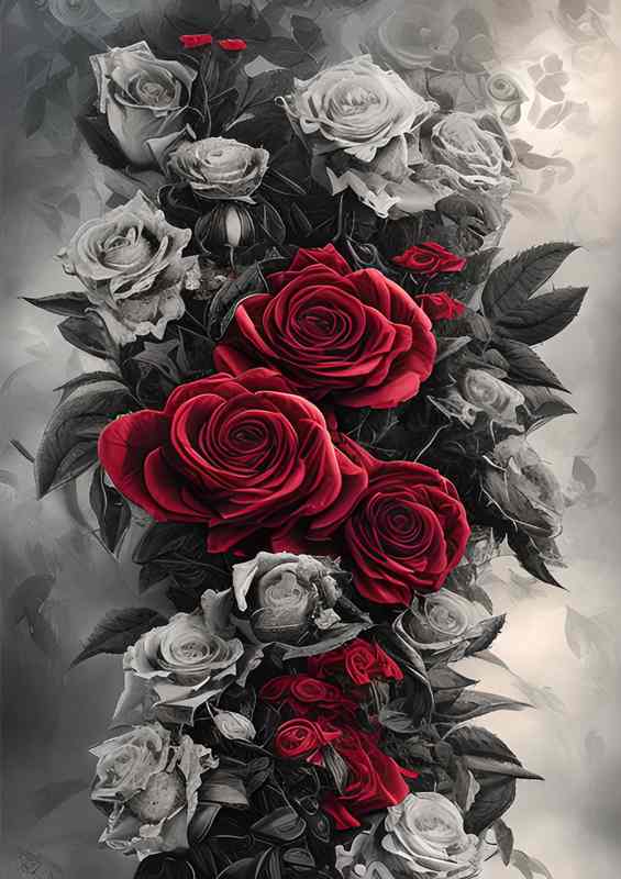 Roses In Bloom | Canvas