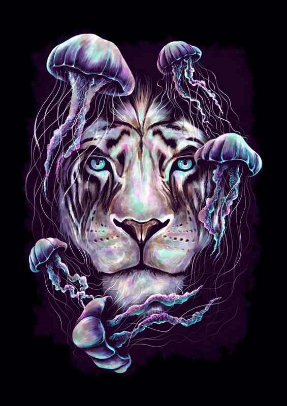 Calm the beast | Canvas