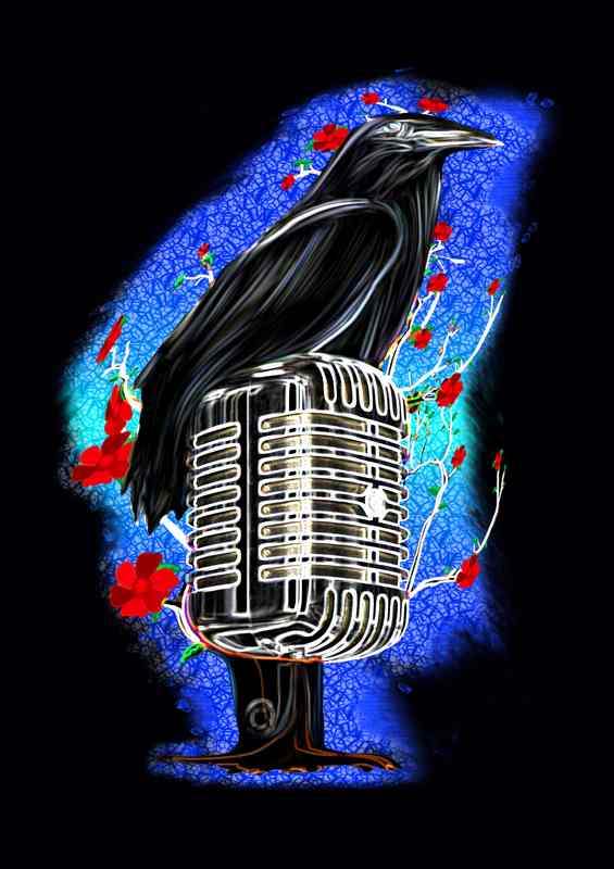 Crow mic | Canvas