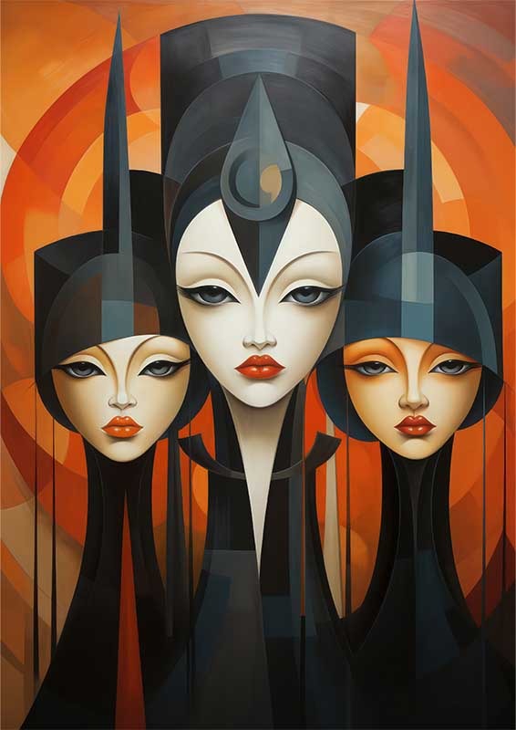 Colorful Mindscapes | Metal Poster