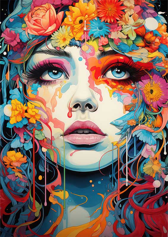 Colorful Mindscapes amazingly vividly colored | Di-Bond
