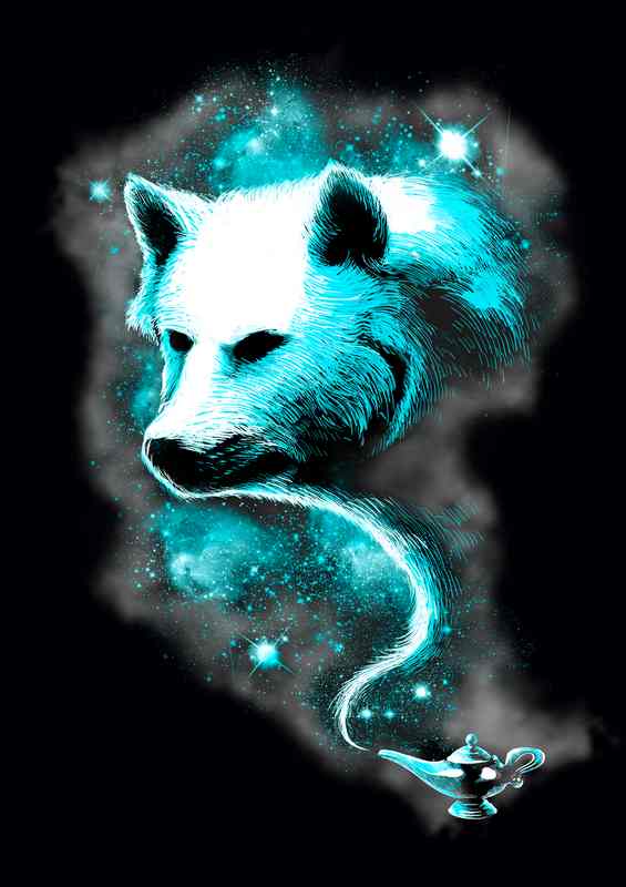 Enchanted Wolf | Canvas