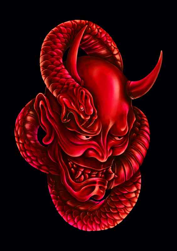 Ferocious Traitor Red | Canvas