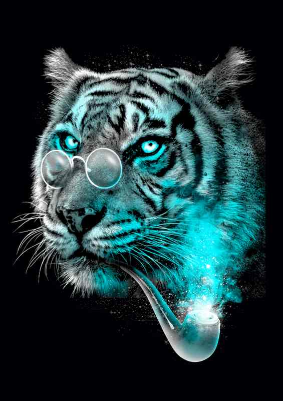 Gentle Tiger | Canvas