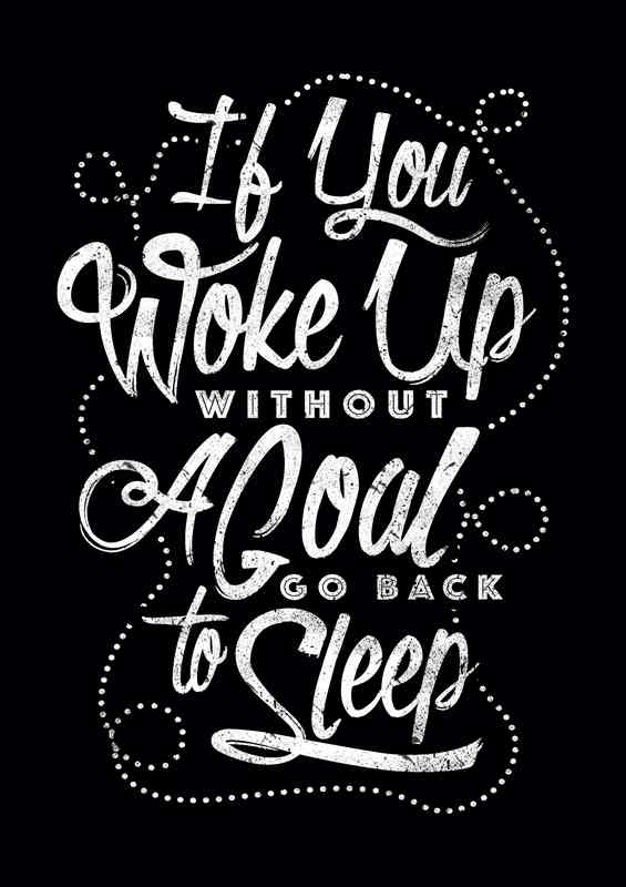Go Back To Sleep | Metal Poster