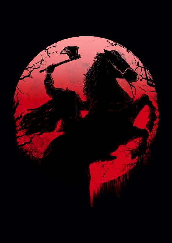 Headless horseman | Metal Poster