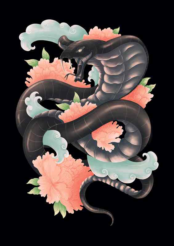 Legend of the serpent | Canvas
