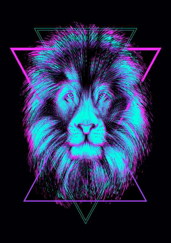 Leo | Metal Poster
