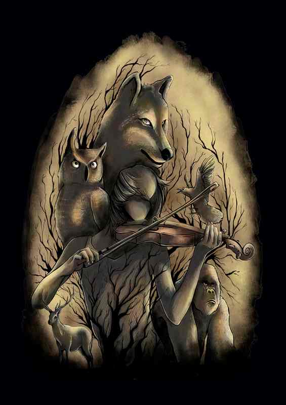 Midnight Music | Metal Poster