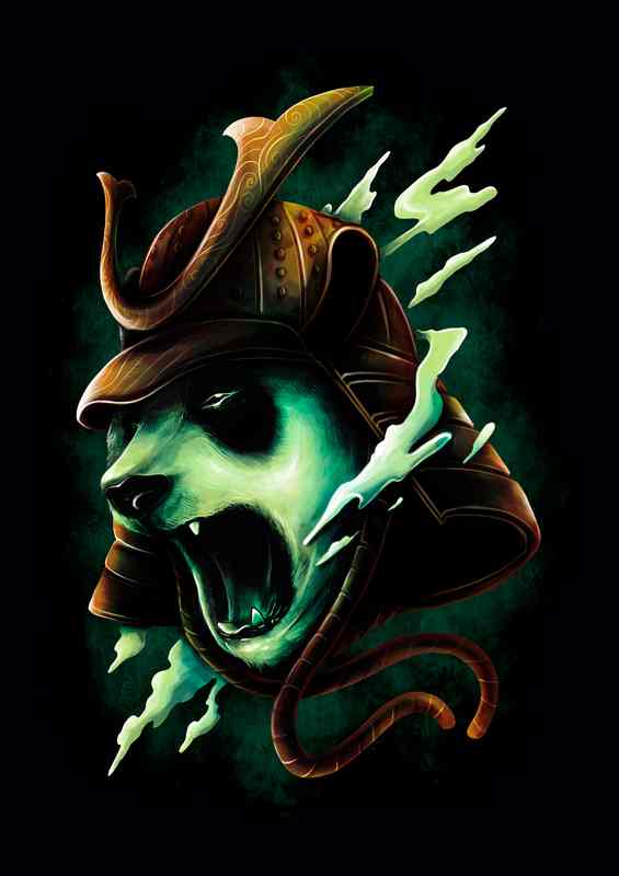 Panda Warrior | Canvas