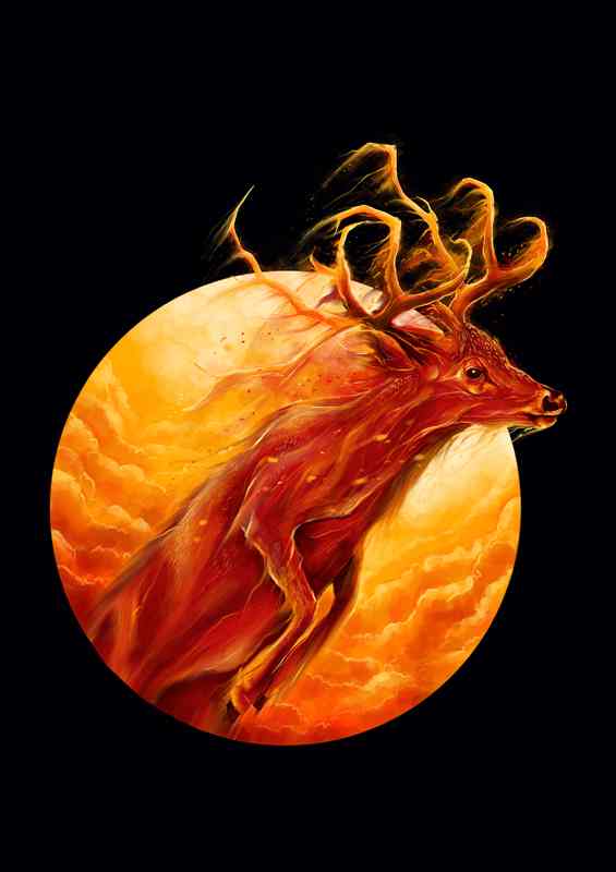 Through fire | Canvas