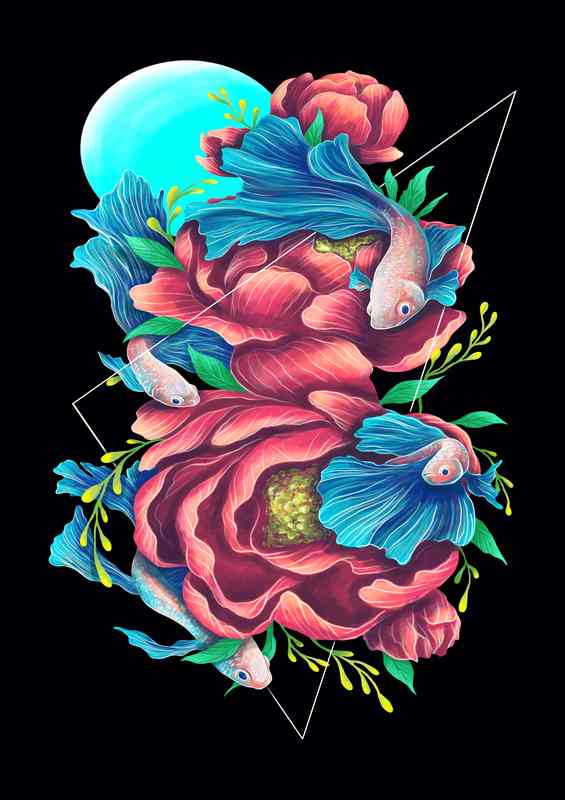 colours of the deep | Poster