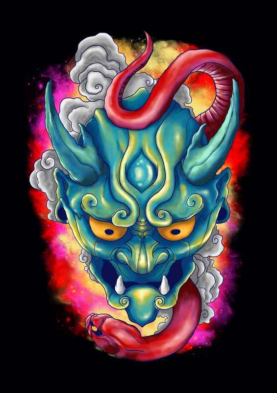 hannya | Metal Poster