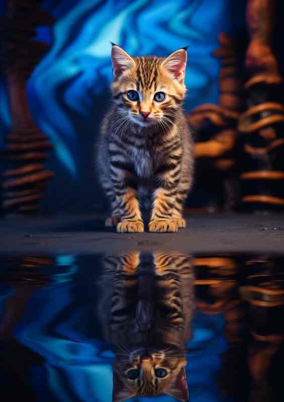 Mystical Mews WaterDropletCats Art Display | Di-Bond