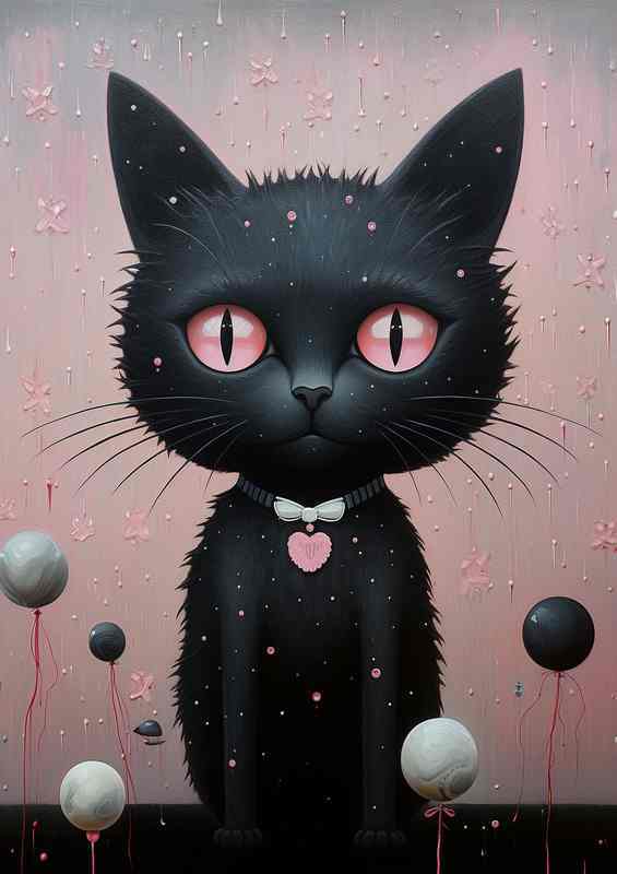 Whiskers Cats for Feline Lovers | Di-Bond