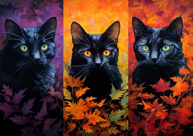 Cats of Autumn A Pictorial Journey Through Fall | Canvas