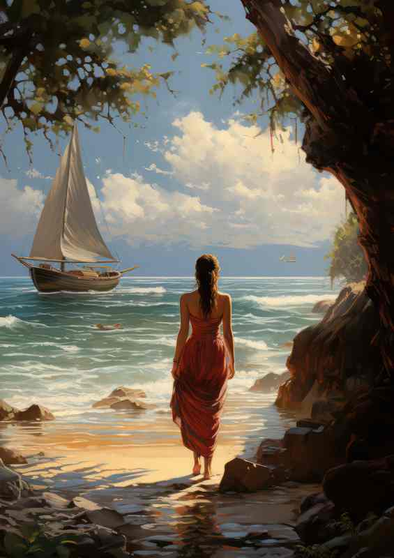 Far Away Deams of Distant lands | Metal Poster